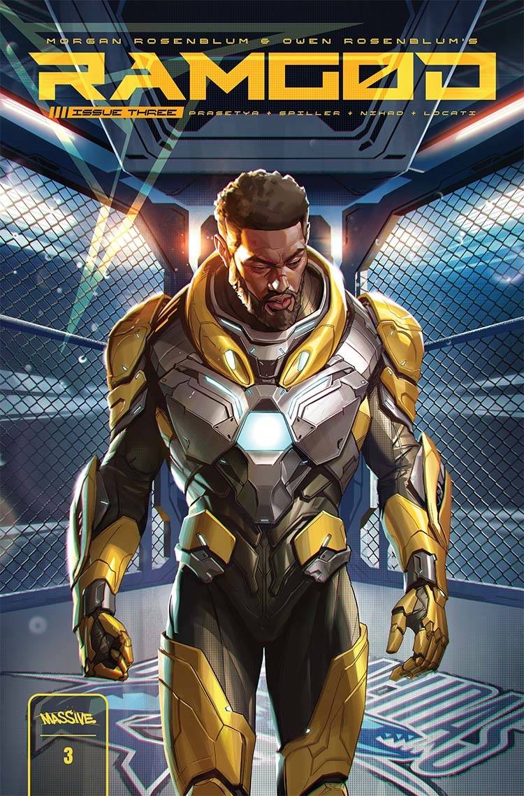 RAMGOD issue 3, official Cover A