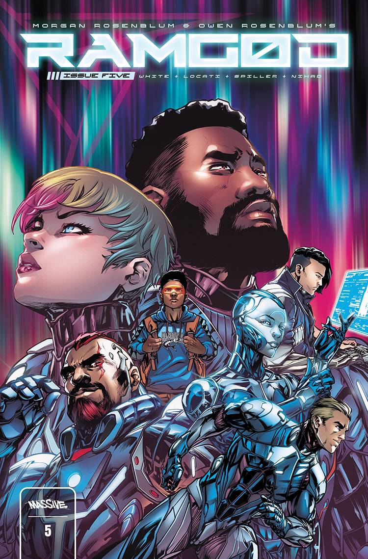 RAMGOD issue 5, official Cover A